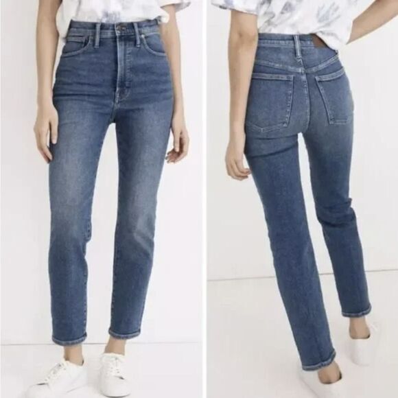 NEW Madewell The Perfect Vintage‎ Jean in Maplewood Wash, 25, MB687 - Picture 1 of 14